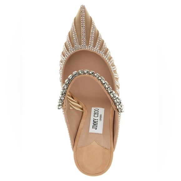 Jimmy Choo
100mm Bing crystal-embellished mules - Picture 3 of 15